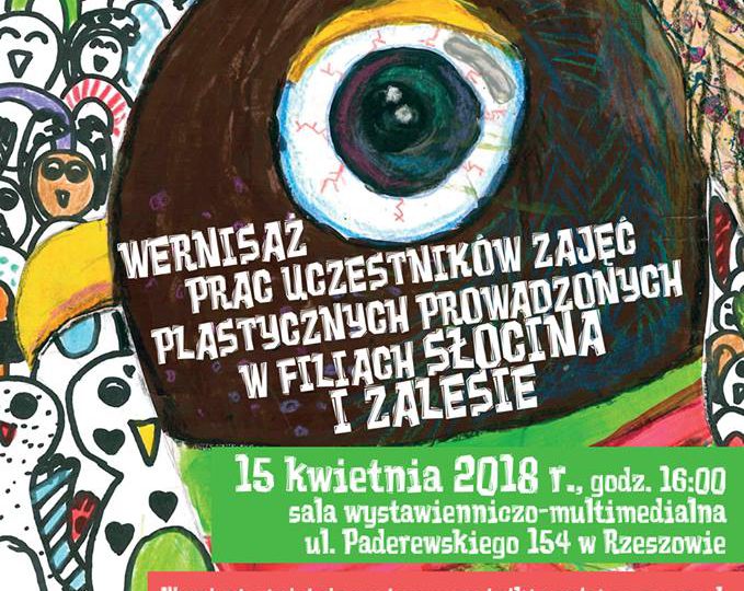 Wernisaż prac plastycznych w Słocinie