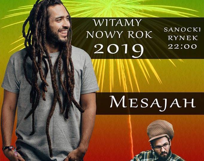 Sanok: Koncert Mesajah i Ras Luta / Reggae Sylwester 2018