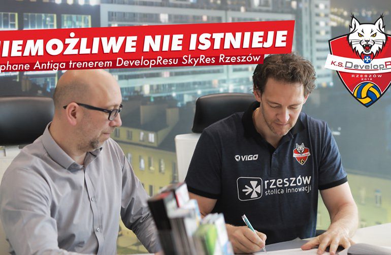 Rzeszów: Stephane Antiga został nowym trenerem Developresu