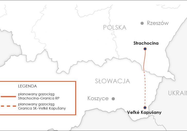 Rusza budowa gazociągu Polska-Słowacja. Rozpocznie się w Strachocinie a polski odcinek skończy na granicy państwowej ze Słowacją