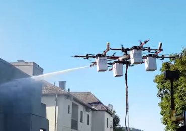 Technologia: Przyszłość ratownictwa? Do użytku wychodzą pierwsze drony gaśnicze.