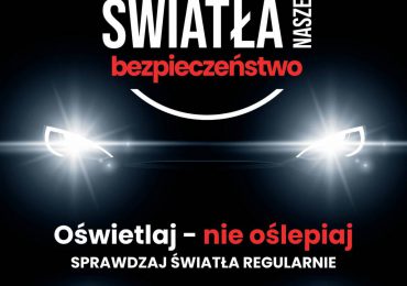 Polska: Ruszyła akcja "Twoje światła - Nasze bezpieczeństwo"