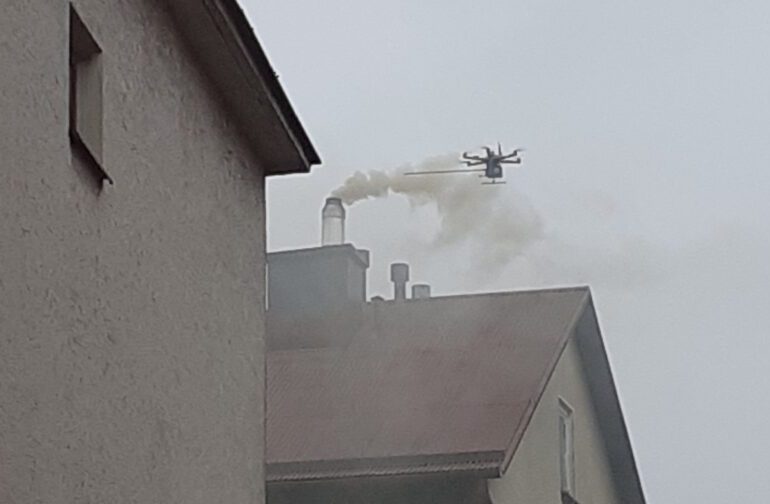 Mielec: Drony kontrolowały miasto