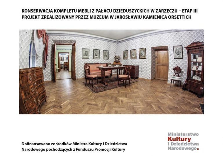 Jarosław: Meble z pałacu Dzieduszyckich odnowione [fotorelacja]