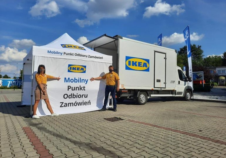 Sanok: Mobilny Punkt Odbioru zamówień IKEA
