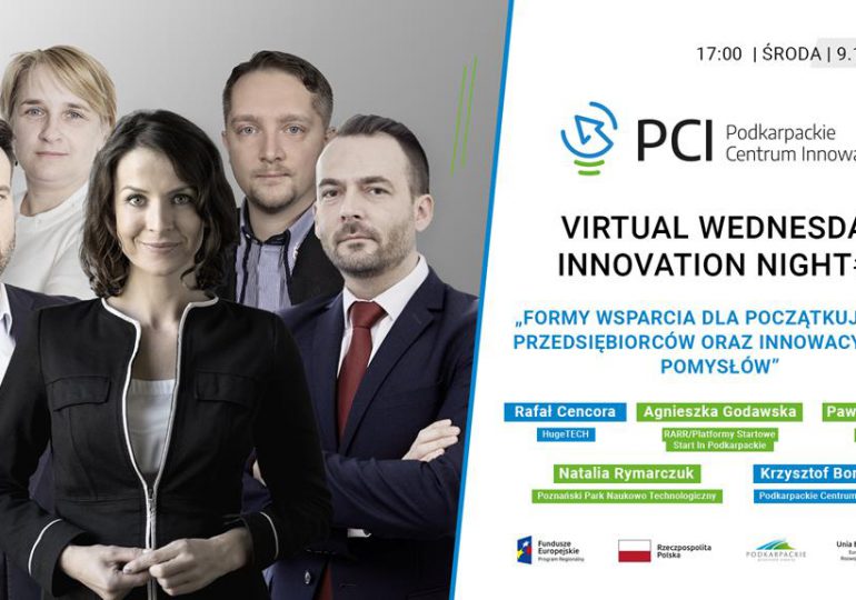 Rzeszów: Virtual Wednesday Innovation Night #9 już w tę środę
