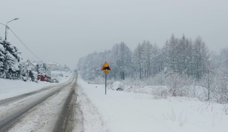 Ropczyce: Śnieżyca zaatakowała powiat ropczycko-sędziszowski.