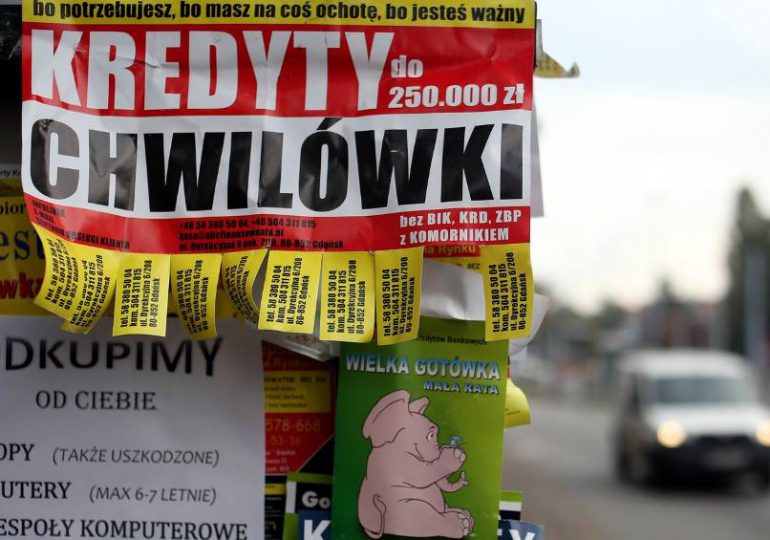Polska: Teraz pożyczki, zwłaszcza chwilówki, mogą być nawet pięciokrotnie droższe