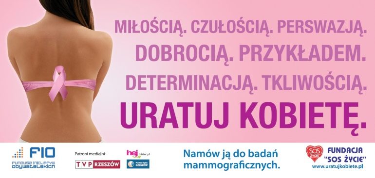 Krosno: Zapraszamy na bezpłatne badania. Zdrowe i Aktywne Kobiety – Profilaktyka raka piersi i raka szyjki macicy