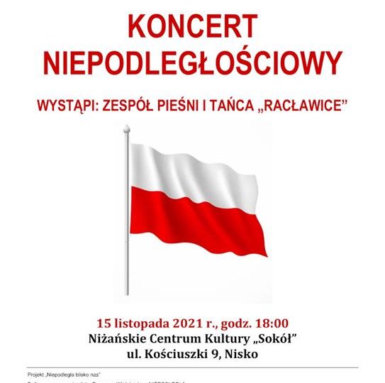 Nisko: Zaproszenie na Koncert Niepodległościowy