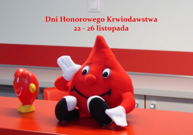 Polska: Rozpoczęły się Dni Honorowego Krwiodawstwa PCK