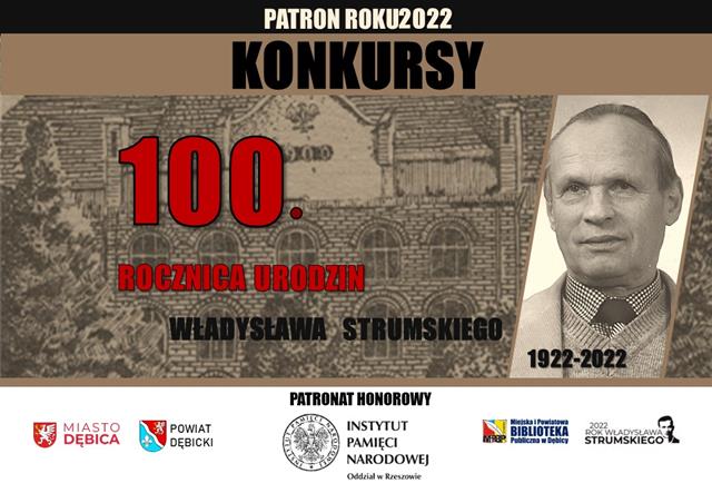 Dębica: Władysław Strumski – konkursy dla upamiętnienia Patrona Roku 2022