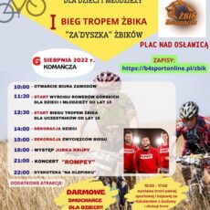 Sanok: XX Transgraniczny Wyścig Rowerów Górskich oraz I Bieg Tropem Żbika