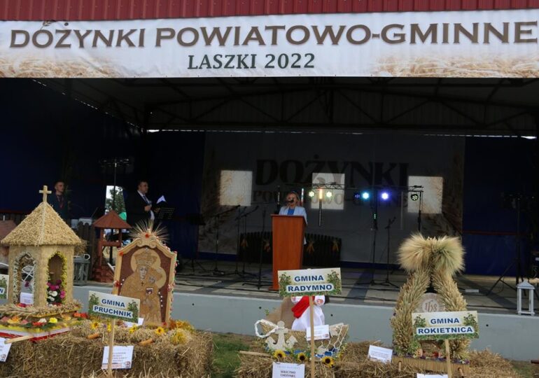 Jarosław: Dożynki Powiatowo-Gminne w Laszkach 2022 [fotorelacja]