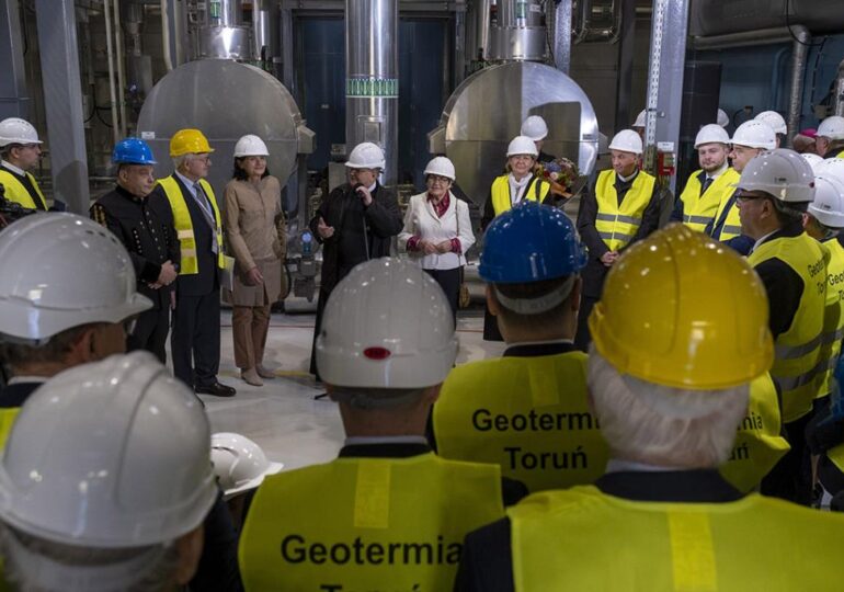 Polska: Otwarcie ciepłowni geotermalnej w Toruniu