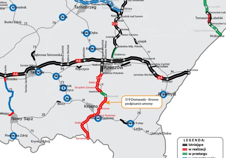 Rzeszów: Realizacja kolejnego odcinka szlaku Via Carpatia