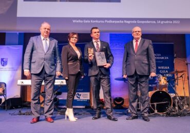 Rzeszów: Adam Hamryszczak laureatem konkursu Podkarpacka Nagroda Gospodarcza