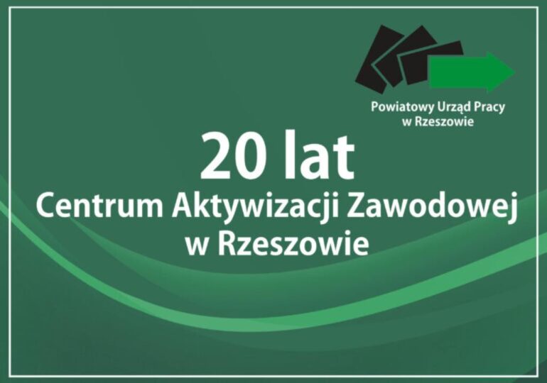 Rzeszów: 20-lecie Centrum Aktywizacji Zawodowej Powiatowego Urzędu Pracy