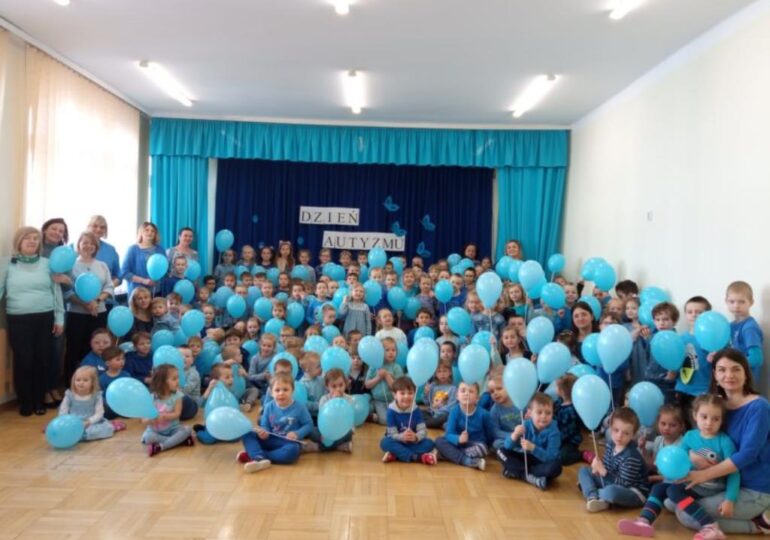Jasło: Przedszkolaki z PM9 obchodzą Światowy Dzień Świadomości Autyzmu