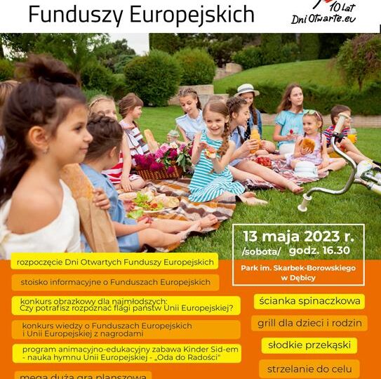 Dębica: Dni Otwarte Funduszy Europejskich w Dębickiej Strefie Kultury z Funduszami Europejskimi