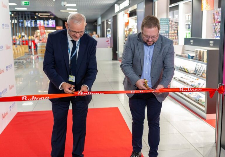 Rzeszów: Na lotnisku w Jasionce otwarto ekskluzywny sklep Baltona Ministore oraz dwie kawiarnie Cavarious