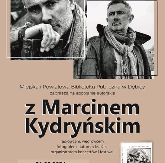 Dębica: Spotkanie autorskie z Marcinem Kydryńskim
